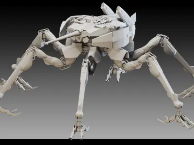 7 War Robots-Vol 03- High detail 3d models Low-poly 3D model