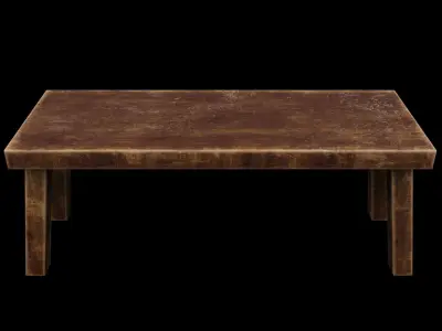 Medieval Rustic Low-poly 3D model