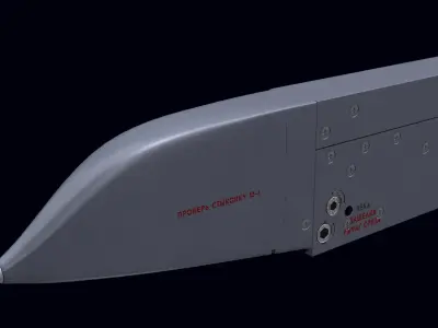 APU-60-I Launcher 3D model