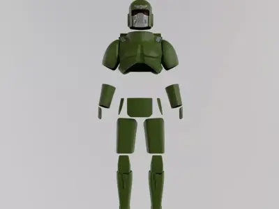 COSPLAY - GUARDSMEN - CADIAN Shock Troop 3D model