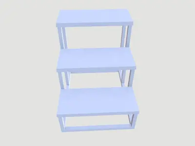 Stair Low-poly 3D model purchase