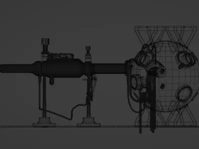 TRON 1982 Digitizing Laser 3D model