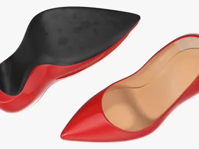 High Heels Pumps 3D model