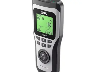 Handheld Electronic Wall Scanner Stud Finder Low-poly 3D model