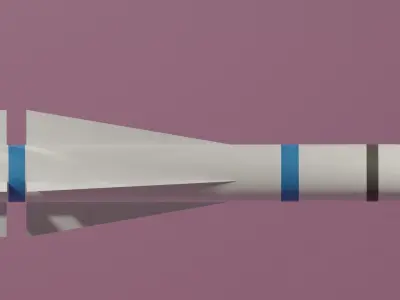 AGM-65 Maverick Missile Low-poly 3D model