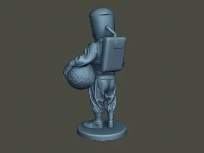 Donald Trump Astronaut 3D print model