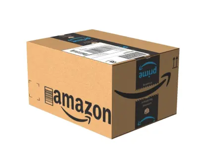 Amazon Box 2A PBR 10 Low-poly 3D model