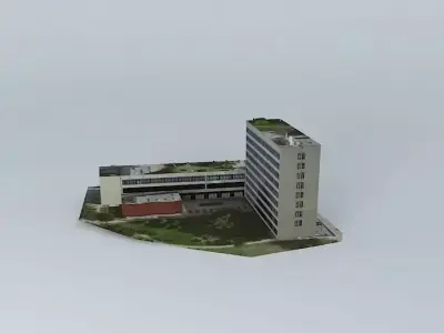 Collegium Maximum of the University of Life Sciences in Poznań Free 3D model