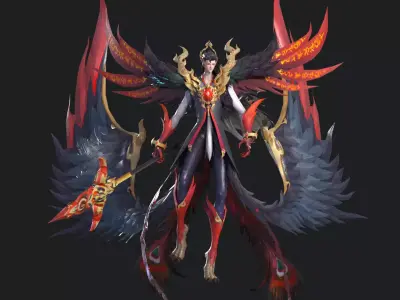 Fengxi Low-poly 3D model