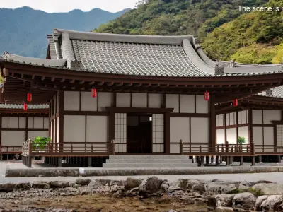 Japan Traditional House Full Interior 