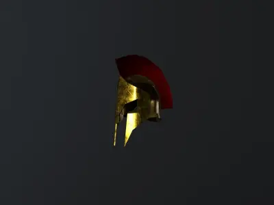 SpartanHelmet spartan helmet Free 3D model