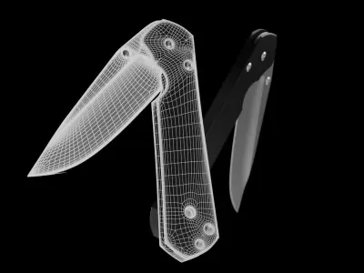 Pocket Knife 3D model
