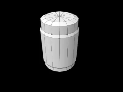 Sci-Fi Asset Low-poly 3D model