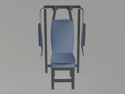 Training Atlas Low-poly 3D model