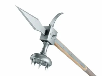 Lucerne hammer 3D model