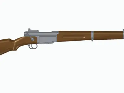 MAS-36 luftwaffe rifle 3D model
