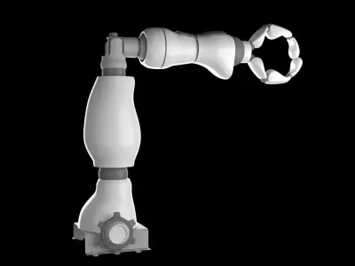 3D Robotic Arm 3D model