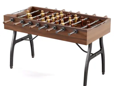 RH Vintage Industrial Foosball Table by Restoration Hardware 3D model