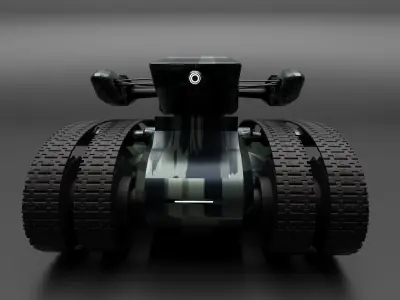 Cyber Tank  3D model