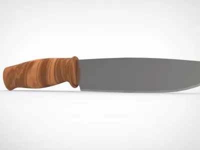 Knife 3D model 21