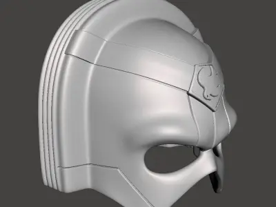 peacemaker helmet 3d model for 3d printing  3D print model purchase