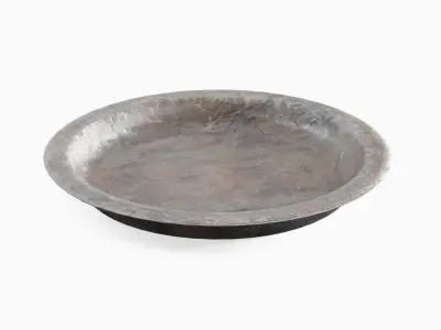 Metal Plate 02 Low-poly 3D model