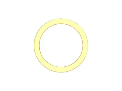 Wedding Band  3D print model buy