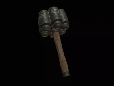 Anti Tank Grenade Low-poly 3D model