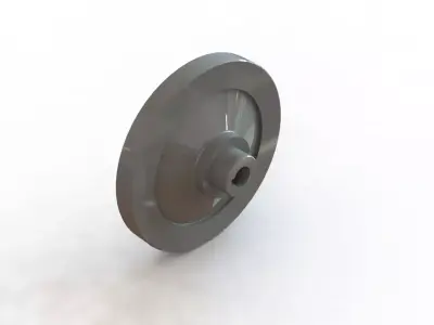 Volante Merkbak VF 150 Steering Wheel 3D model