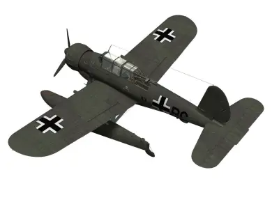 Arado Ar196 A-3 3D model purchase