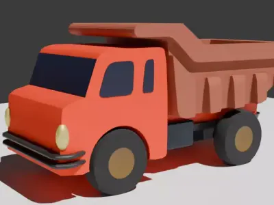 truck toy 3D print model by traorefahadaziz