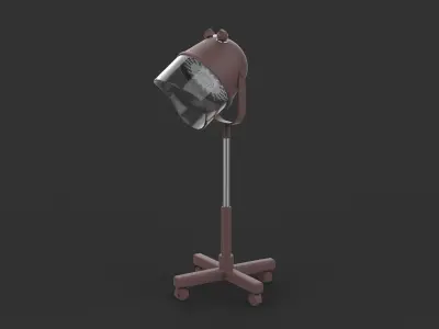 Hair Steamer 3D model