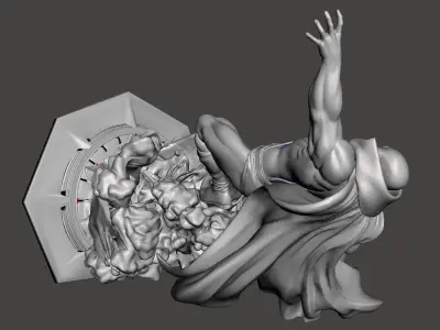 Man Hunter 3d Martian model for 3d print  3D print model