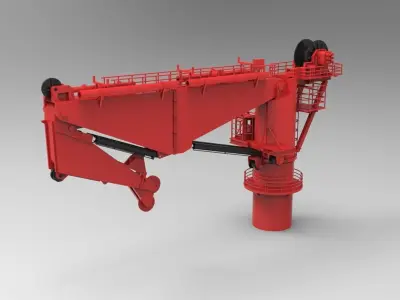 Crane for Seven Osprey 3D print model