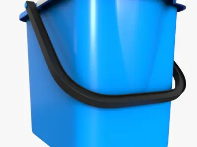 Mop bucket 3D model