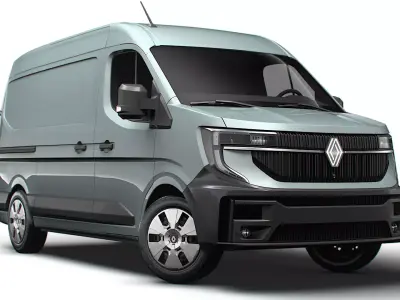 Renault Master L2H2 Van 2024 3D model