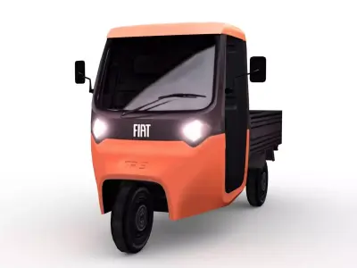 Fiat Tris 2026 Low-poly 3D model