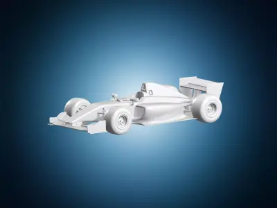 Race Car 3D Print Model 3D print model