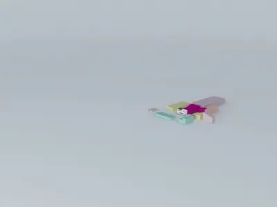 Modern architecture design Free 3D model