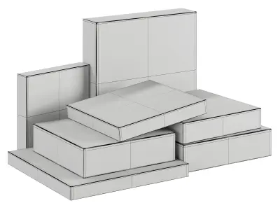 Board Games Pack 7 3D model