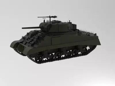 M4 Sherman Tank 3D model order