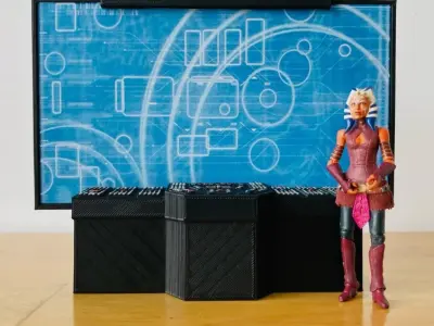 Sci-Fi Tactical Screen Computer 3D print model