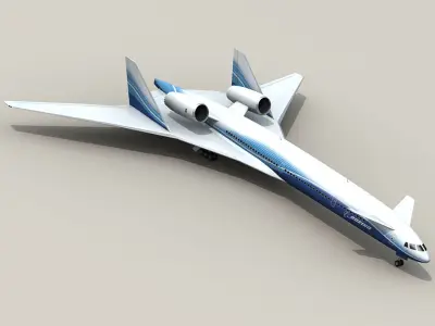 Sonic cruiser 3D model