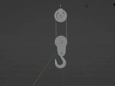 Chain Pulley 3D model