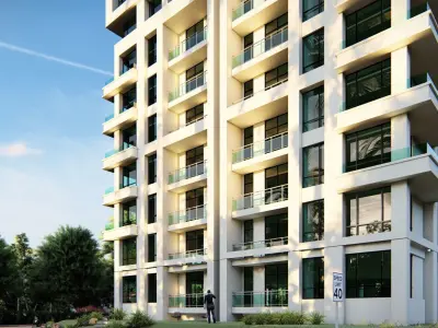 Highrise Building 06 3D model