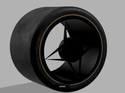 tires and wheels 3D Model Pack