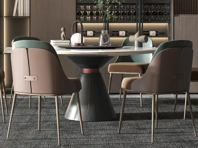 Restaurant Modern Luxury 3D model