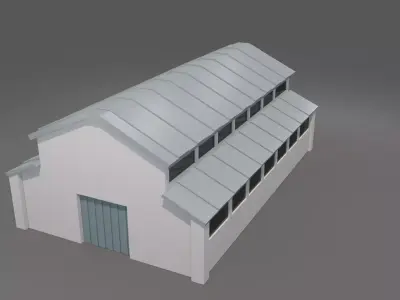 Warehouse Interior Free 3D model