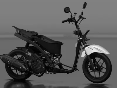 Vario LED OLD 150 3D Modelling Low-poly 3D model