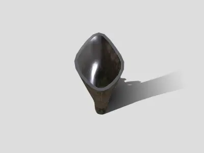 Medieval - Boots - Stylised Low-poly 3D model